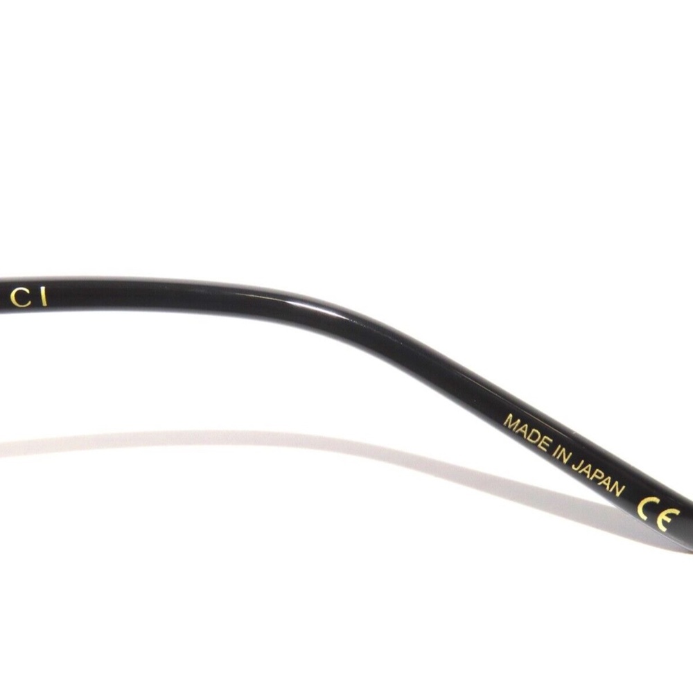 Gucci GG0658OA 0658OA 001 53 Black Gold Eyeglasses 0658 - Picture 5 of 5